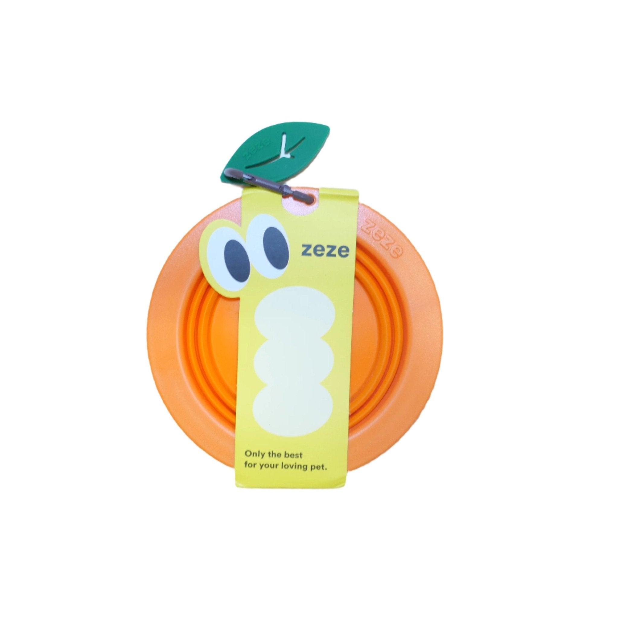 ZeZe- Pet To-Go Bowl (Mandarin🍊)