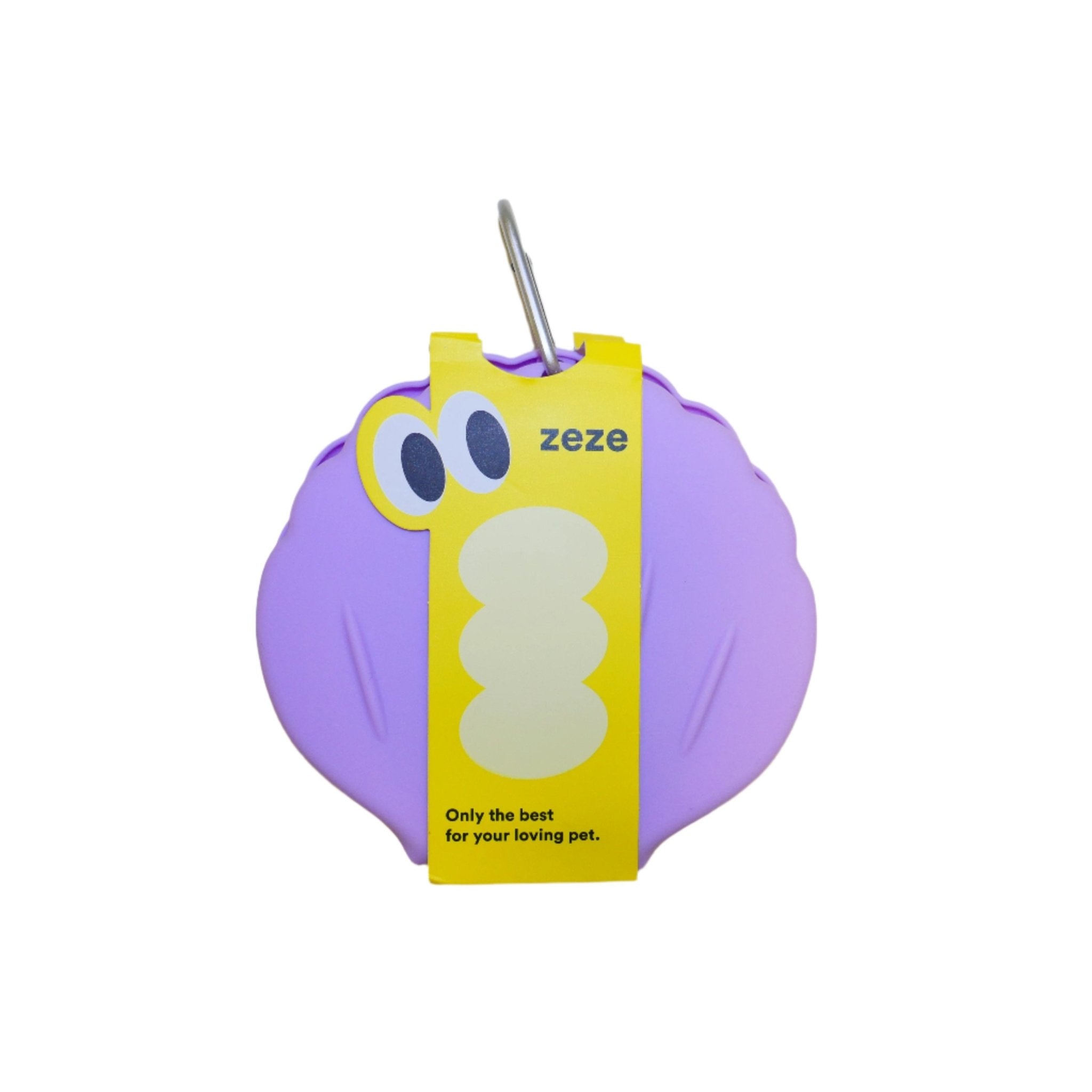 ZeZe- Pet Dual Collapsible Bowl (Shell🐚)