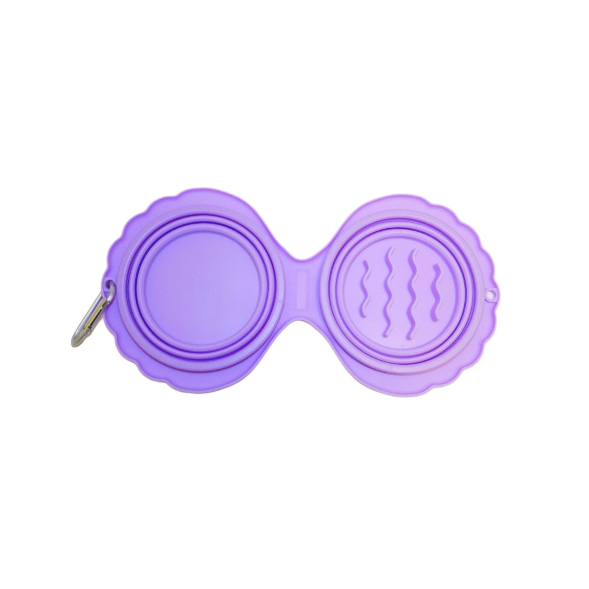 ZeZe- Pet Dual Collapsible Bowl (Shell🐚)
