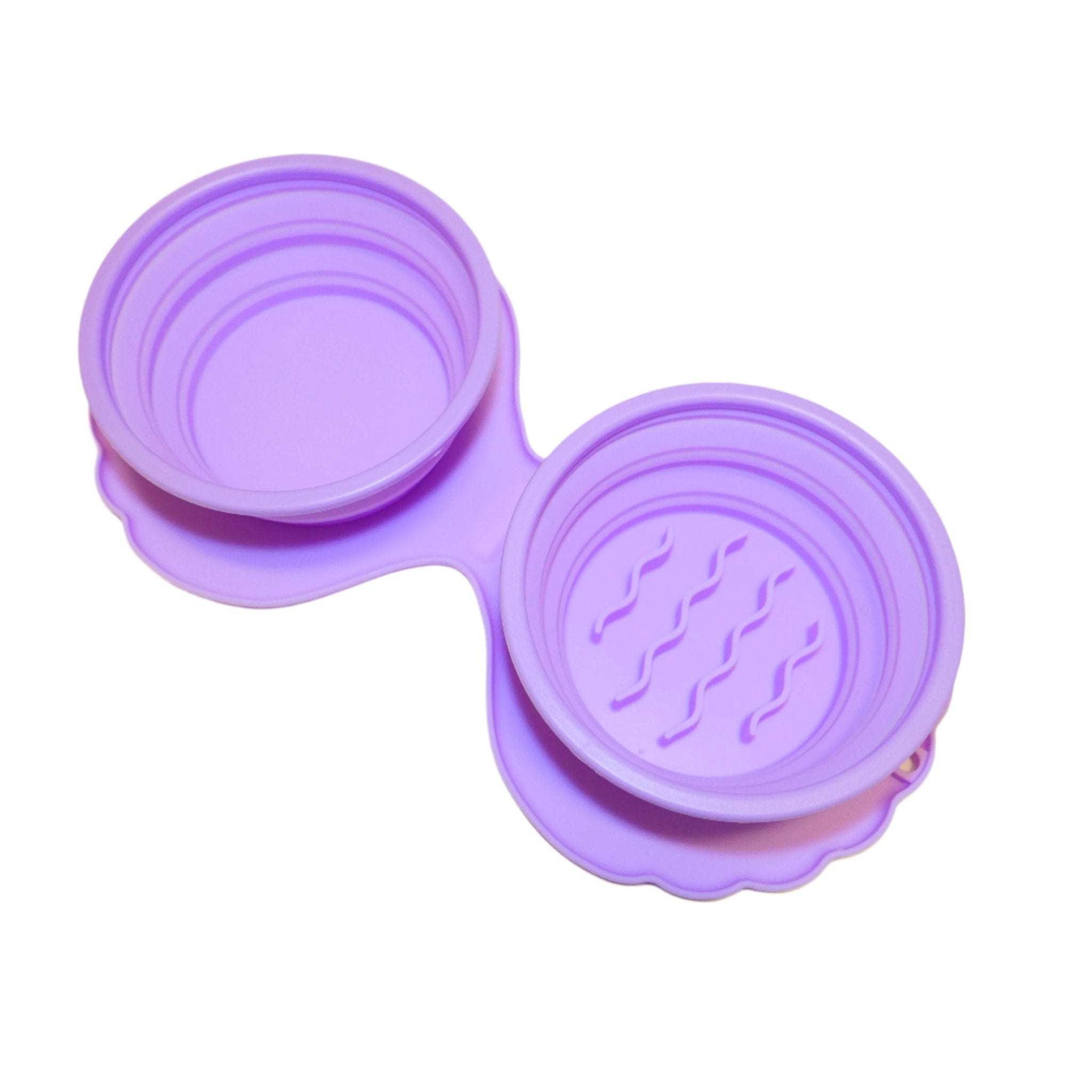 ZeZe- Pet Dual Collapsible Bowl (Shell🐚)